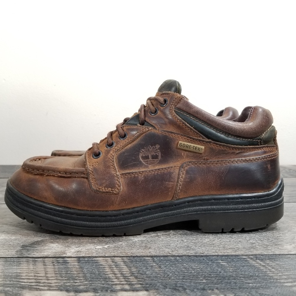 Timberland Mens 9.5 Gore Tex Leather Boots Chukka